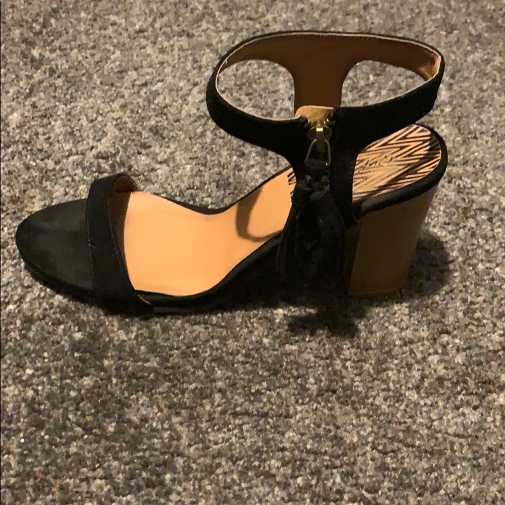 Open toe wedge